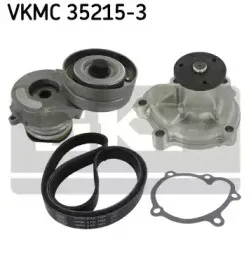 VKMC 35215-3 SKF Водяной насос + комплект ручейковых ремней